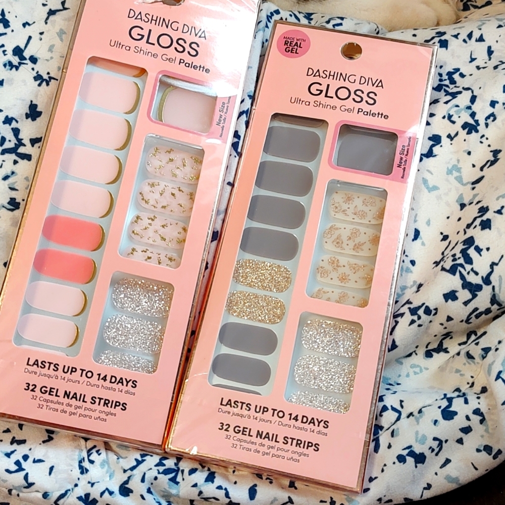 Dashing diva gloss nail stickers